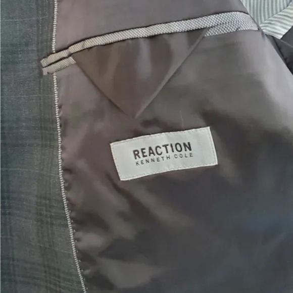 KENNETH COLE REACTION Plaid Blazer - Picture 4 of 6